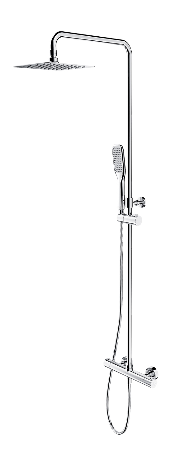 Omnires Y Termostatyczny system prysznicowy natynkowy (Y1244X/6/KCR)